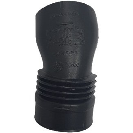 تصویر از کانال هوا یک سر بیضی و یک سر خم پژو 405 الکا